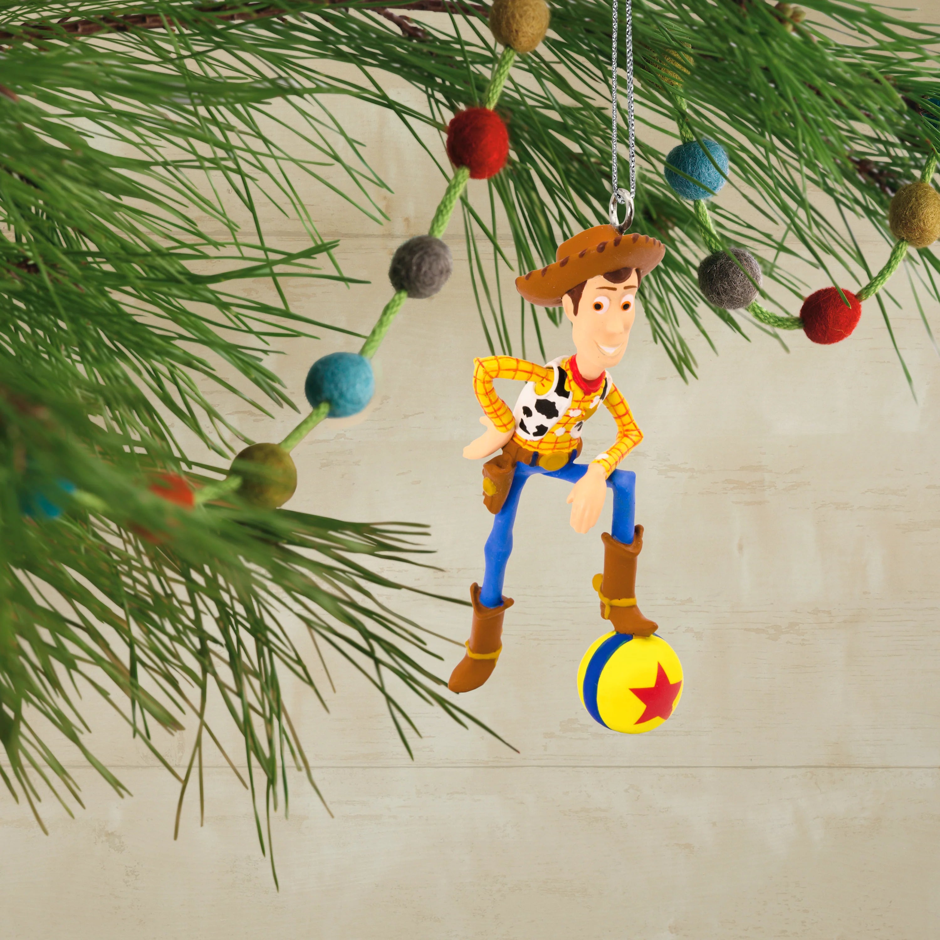 Hallmark Collectable Disney Toy Story - Woody & Pixar Ball Ornament