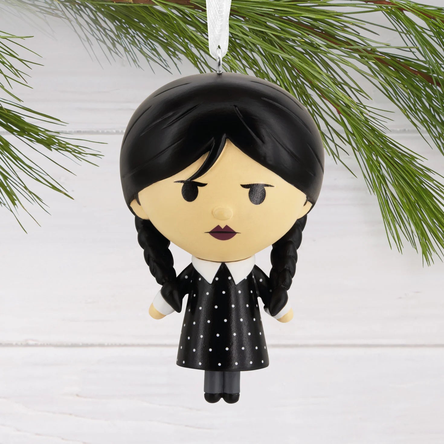 Hallmark Collectable Wednesday Hanging Ornament - Wednesday Addams