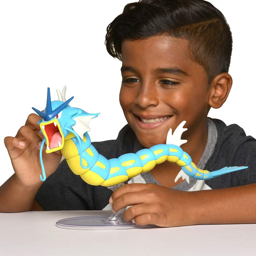 Pokemon Gyrados Epic Battle Figure - 12-Inch Articulated Epic Battle Figure With Display Stand