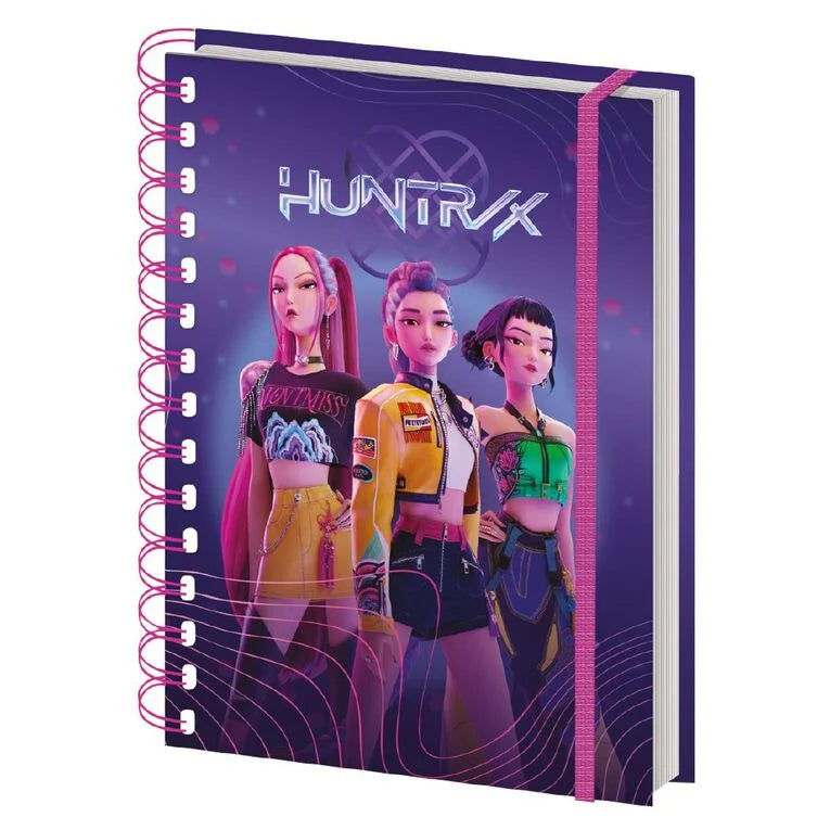 Kpop Demon Hunters Huntrix A4 Wiro Notebook