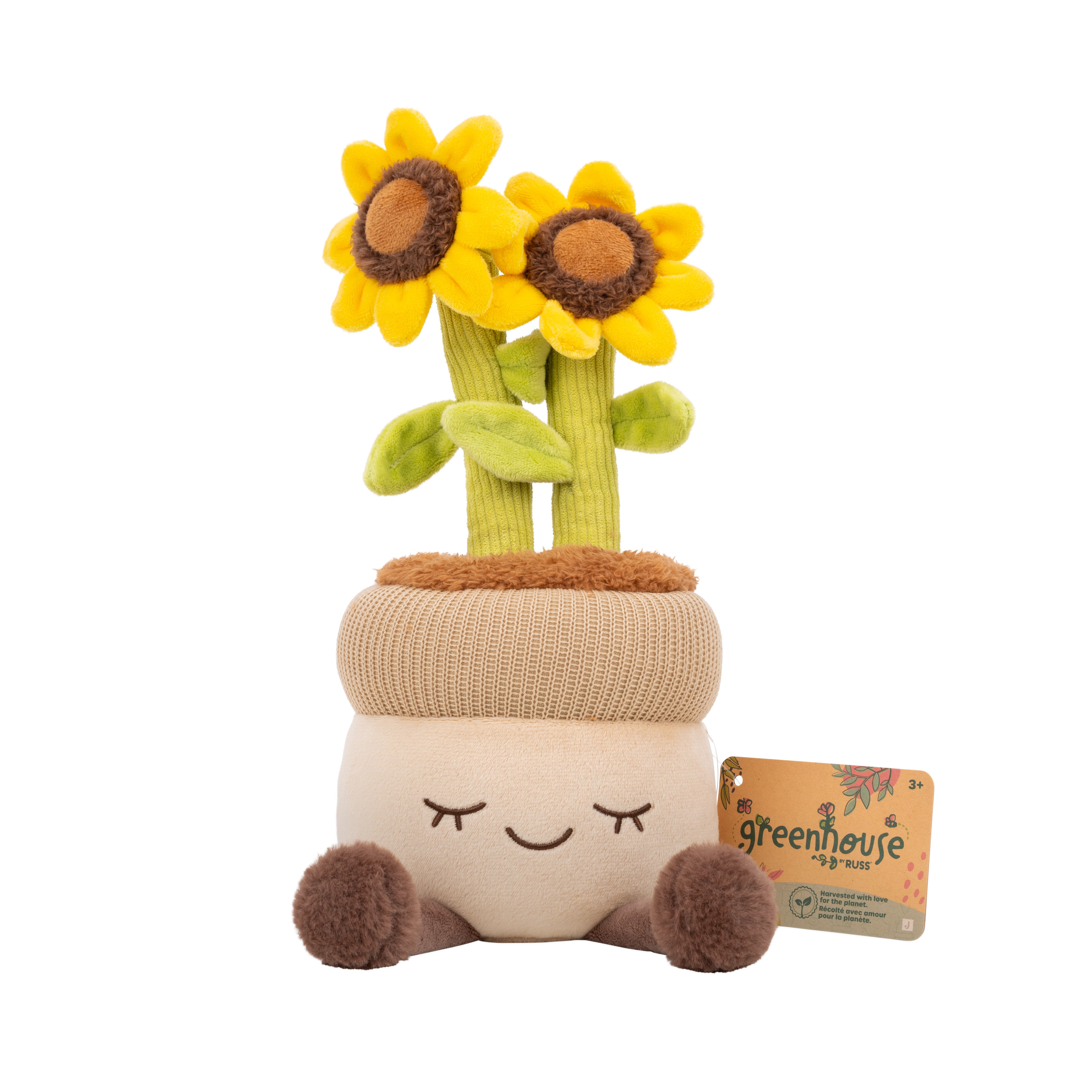 Greenhouse By Russ 12-Inch Assorted Plant Plush