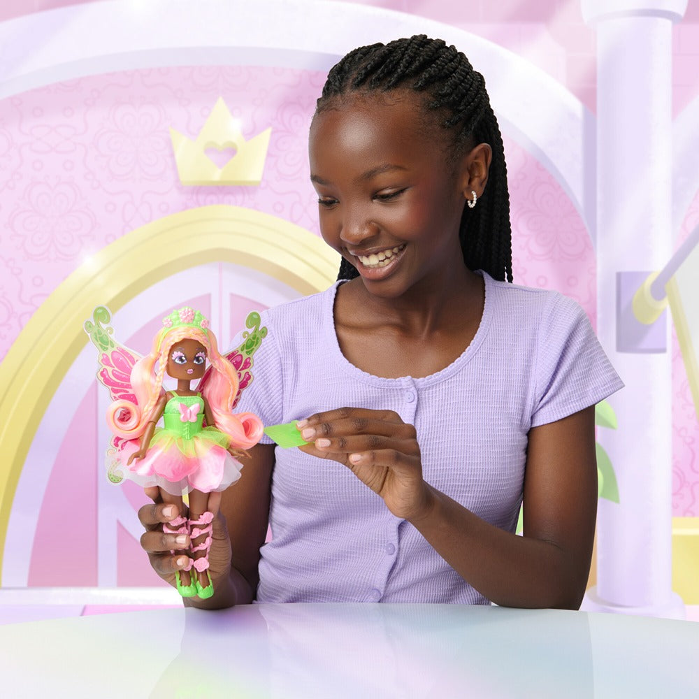 Royale High 9” Fashion Doll - Posey The Nature Fairy, Wave 1, Series 1 - Fairy Journal, Comb, And Virtual Item Code Included - Ages 5+