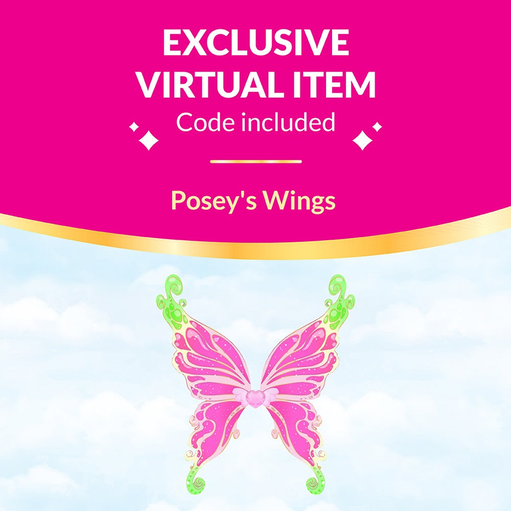 Royale High 9” Fashion Doll - Posey The Nature Fairy, Wave 1, Series 1 - Fairy Journal, Comb, And Virtual Item Code Included - Ages 5+