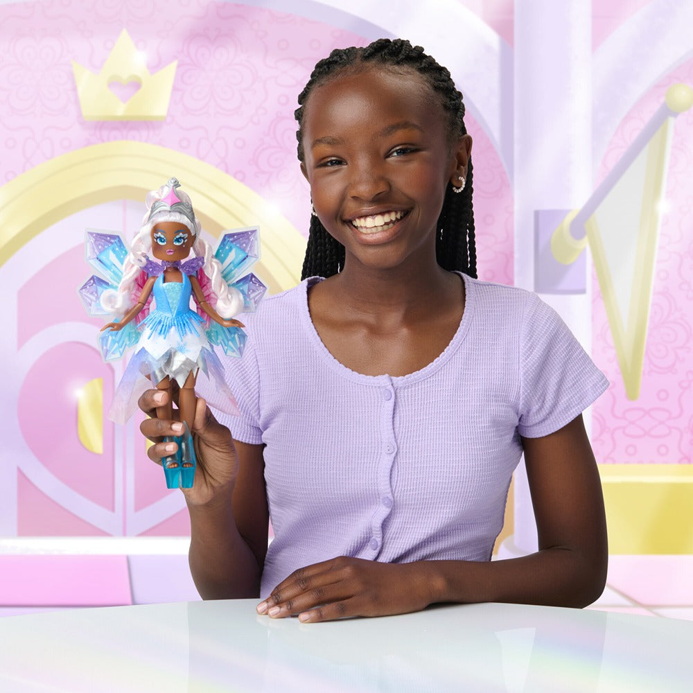 Royale High 9” Fashion Doll - Chromae The Ice Fairy, Wave 1, Series 1 - Fairy Journal, Comb, And Virtual Item Code Included - Ages 5+