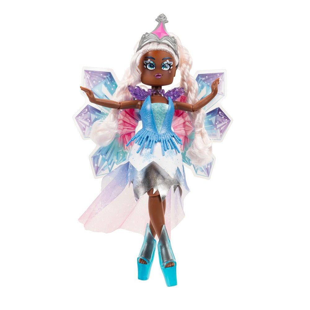 Royale High 9” Fashion Doll - Chromae The Ice Fairy, Wave 1, Series 1 - Fairy Journal, Comb, And Virtual Item Code Included - Ages 5+