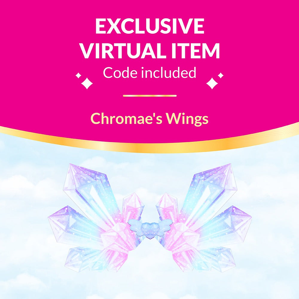 Royale High 9” Fashion Doll - Chromae The Ice Fairy, Wave 1, Series 1 - Fairy Journal, Comb, And Virtual Item Code Included - Ages 5+