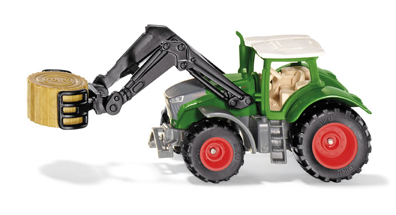 Siku 1:87 Fendt Tractor With Bale Gripper