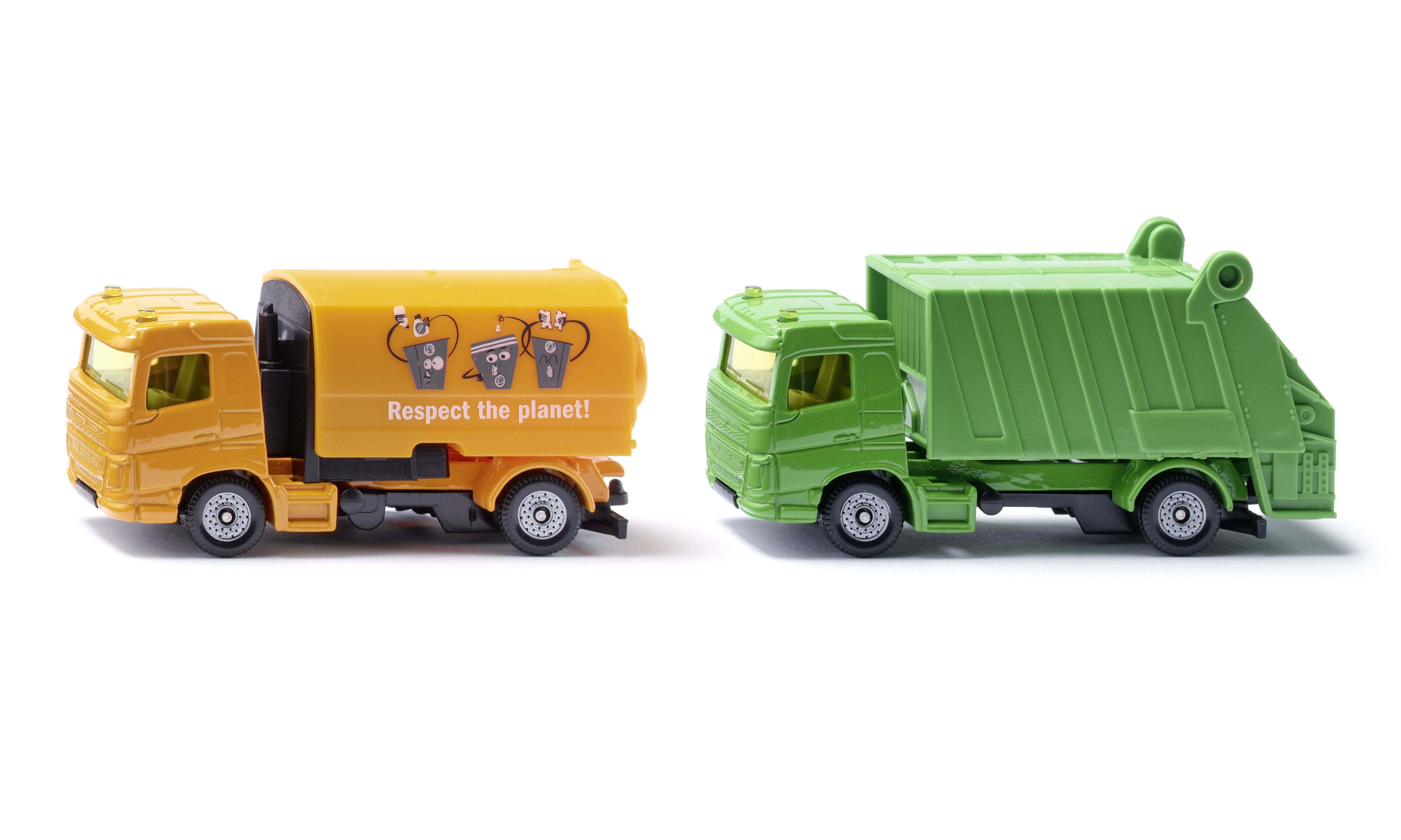 Siku Municipal Set Sweeper And Garbage Truck