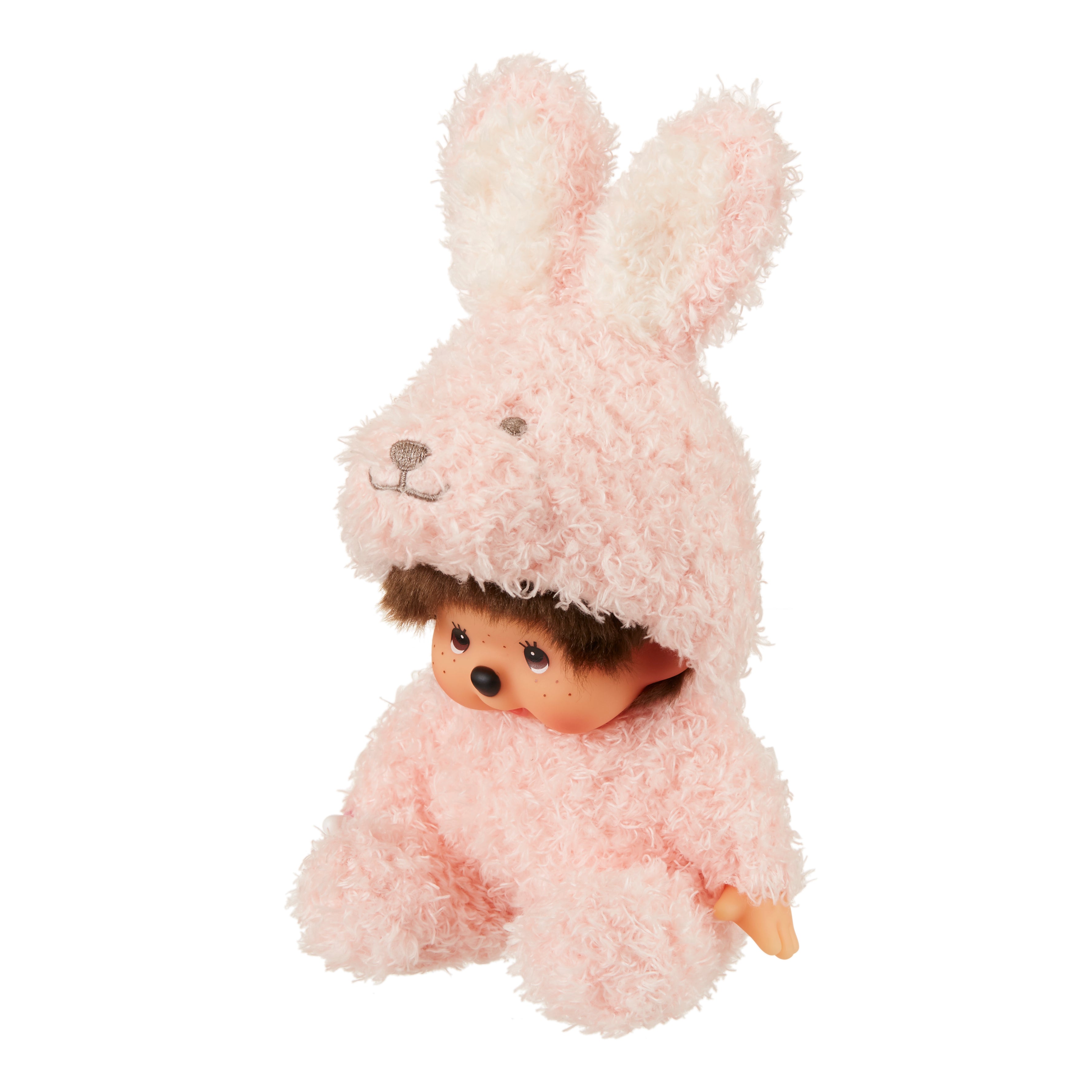 Monchhichi Fluffy Bunny Plush