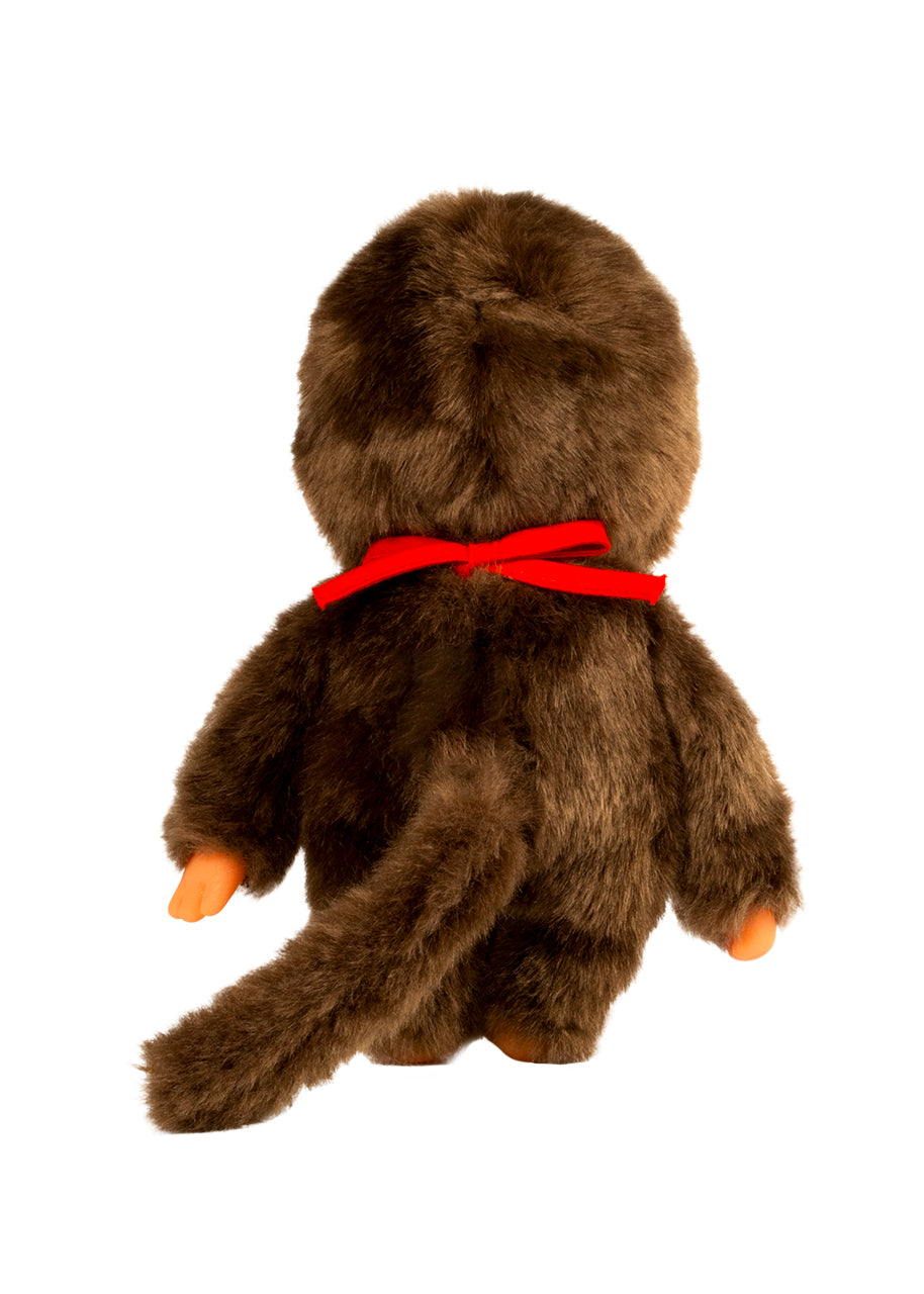 Monchhichi Classic Plush Boy In A Red Bib