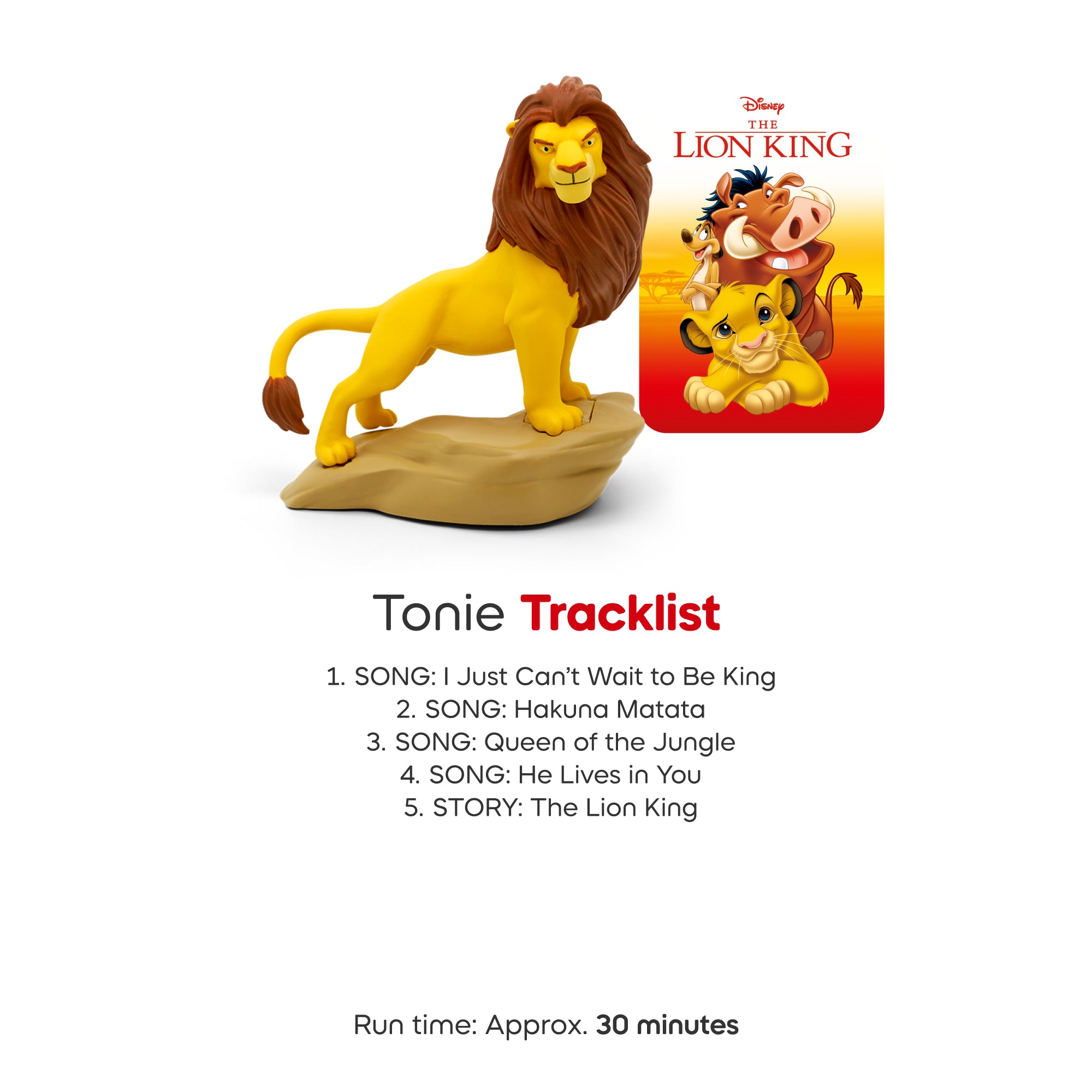 Tonies Toniebox 2 Full Play Set In Cloud Pink With Lion King Tonie Figure