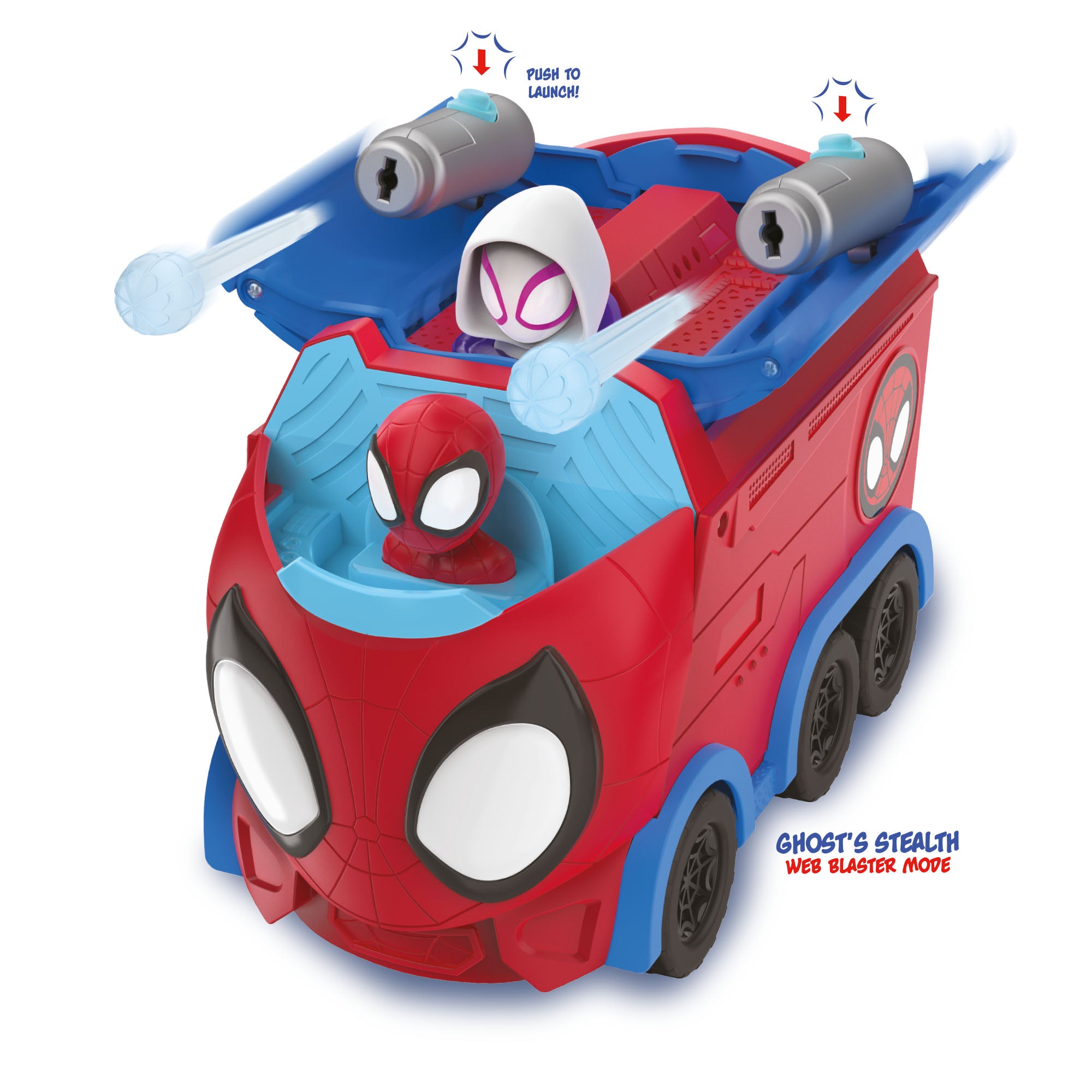Marvel's Spidey And His Amazing Friends Web Spinning Hauler