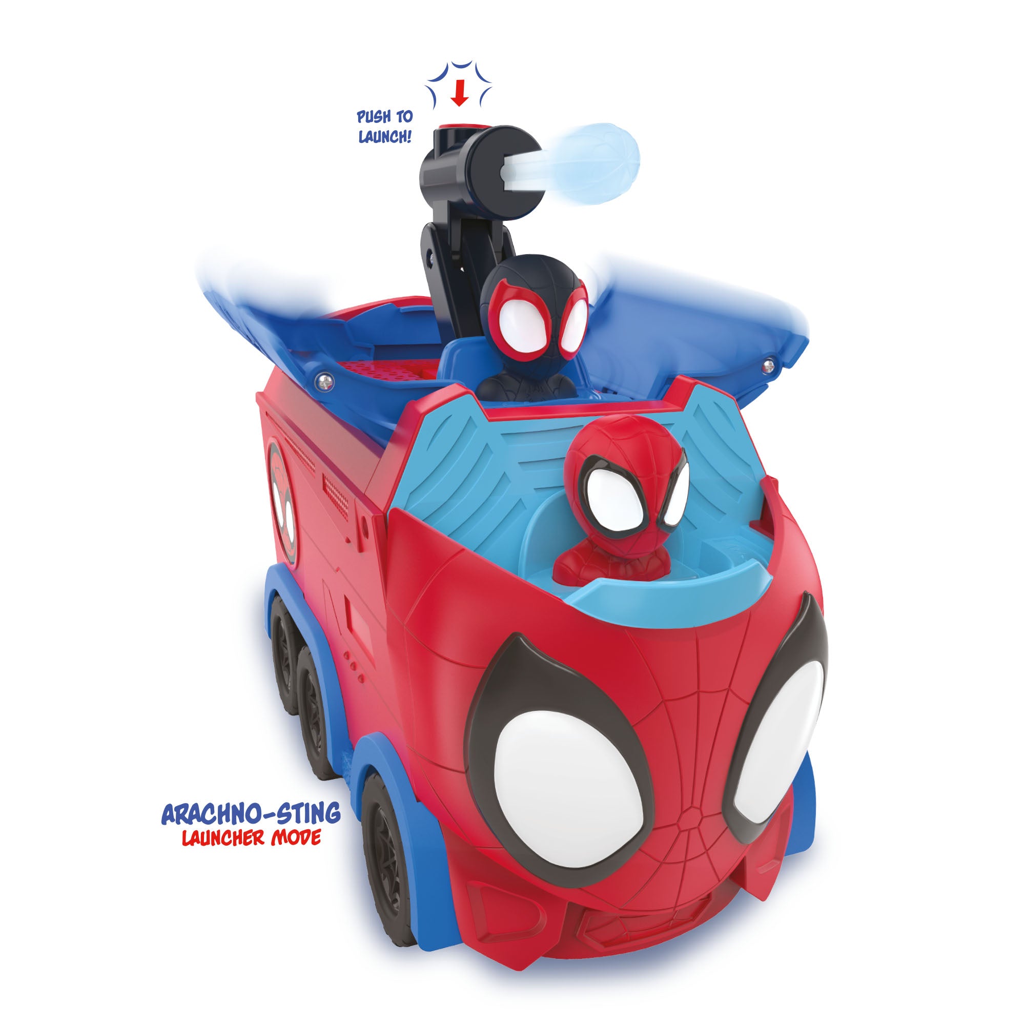 Marvel's Spidey And His Amazing Friends Web Spinning Hauler