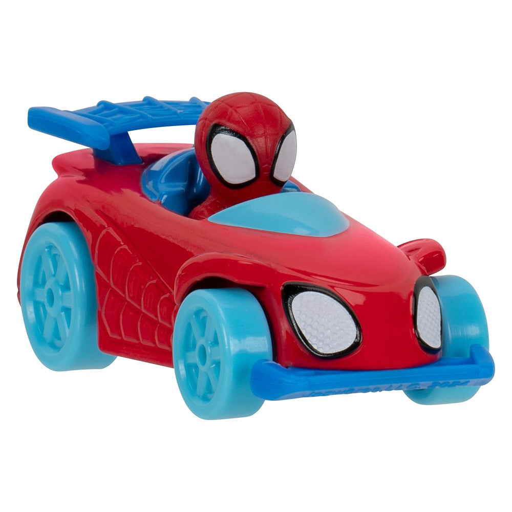 Marvel Spidey And His Amazing Friends Amazing Metals Super Loop Track Set - 28-Inch Race Track With Launcher, 360 Degree Super Loop, And Exclusive Amazing Metals Vehicle