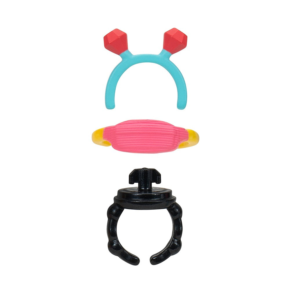Squish-A-Longs By Original Squishmallows 8 Pack - Series 1, Style 2 - (8) 1” Mini-Squish With 2 Accessories, Ring, And Collector’s Guide - Collect, Trade, & Play