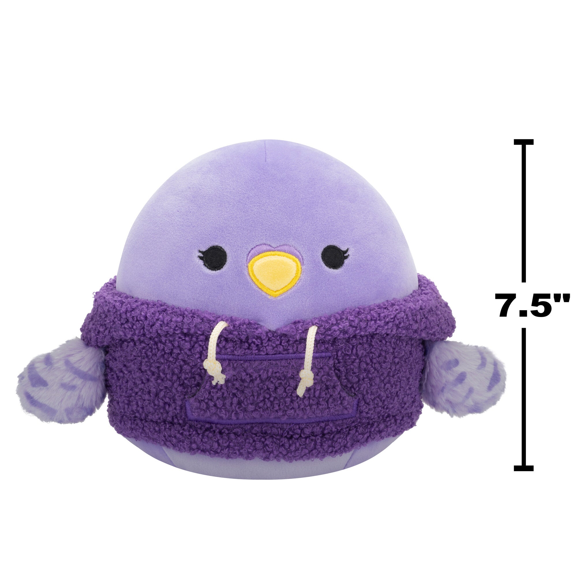 Original Squishmallows 7.5-Inch Wooly Hoodie Plush Assortment