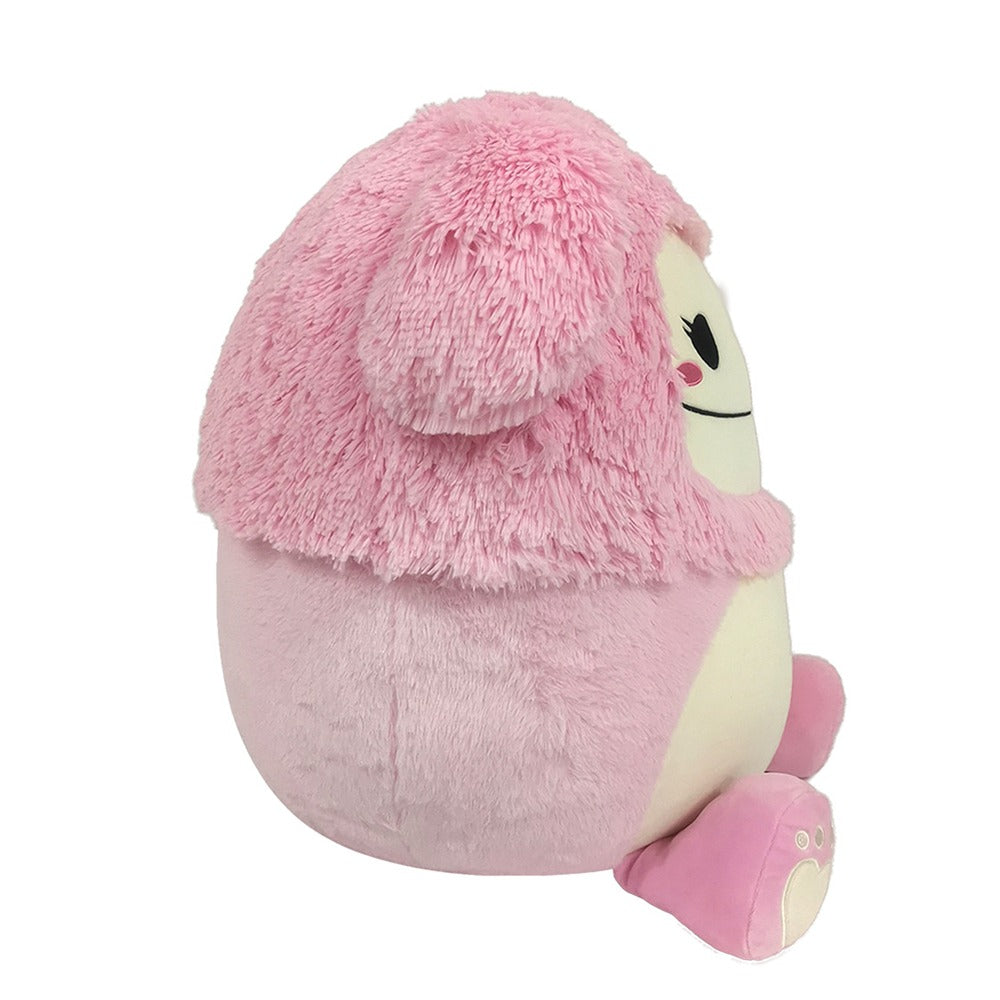 Original Squishmallows Fuzz-A-Mallows 20-Inch Brina The Pink Bigfoot
