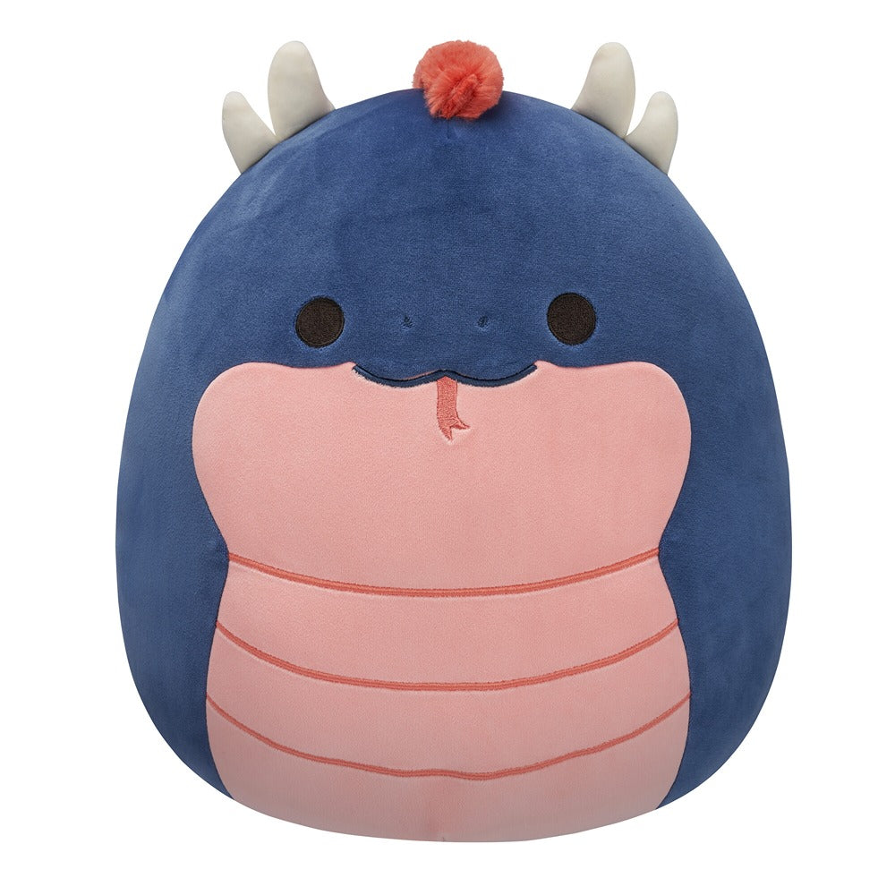 Original Squishmallows 12-Inch Cian The Navy Basilisk