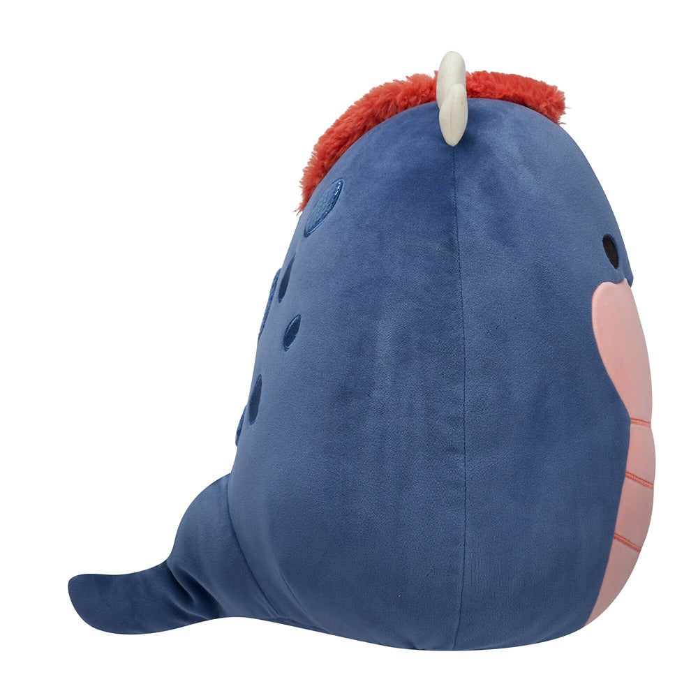Original Squishmallows 12-Inch Cian The Navy Basilisk