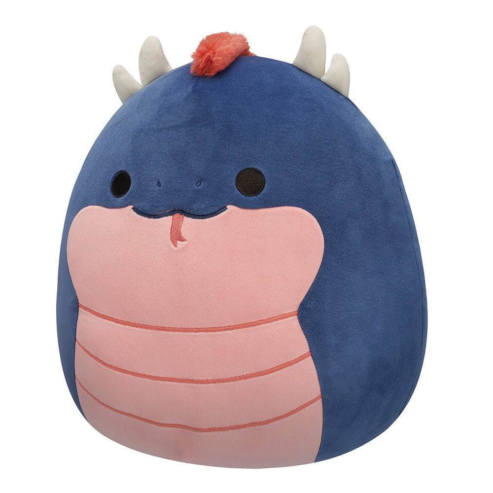 Original Squishmallows 12-Inch Cian The Navy Basilisk