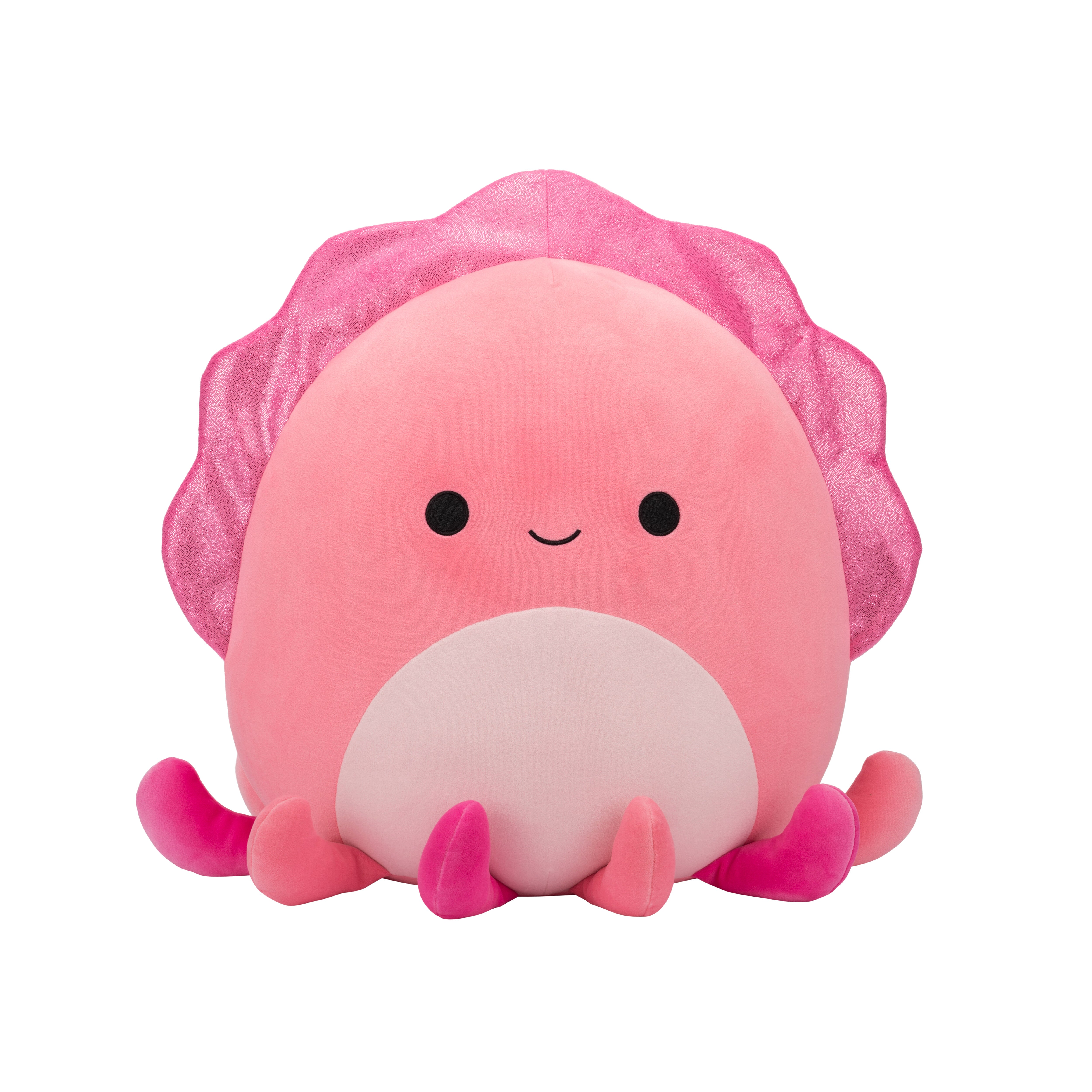 Original Squishmallows 16-Inch Auggie The Pink Cuttlefish