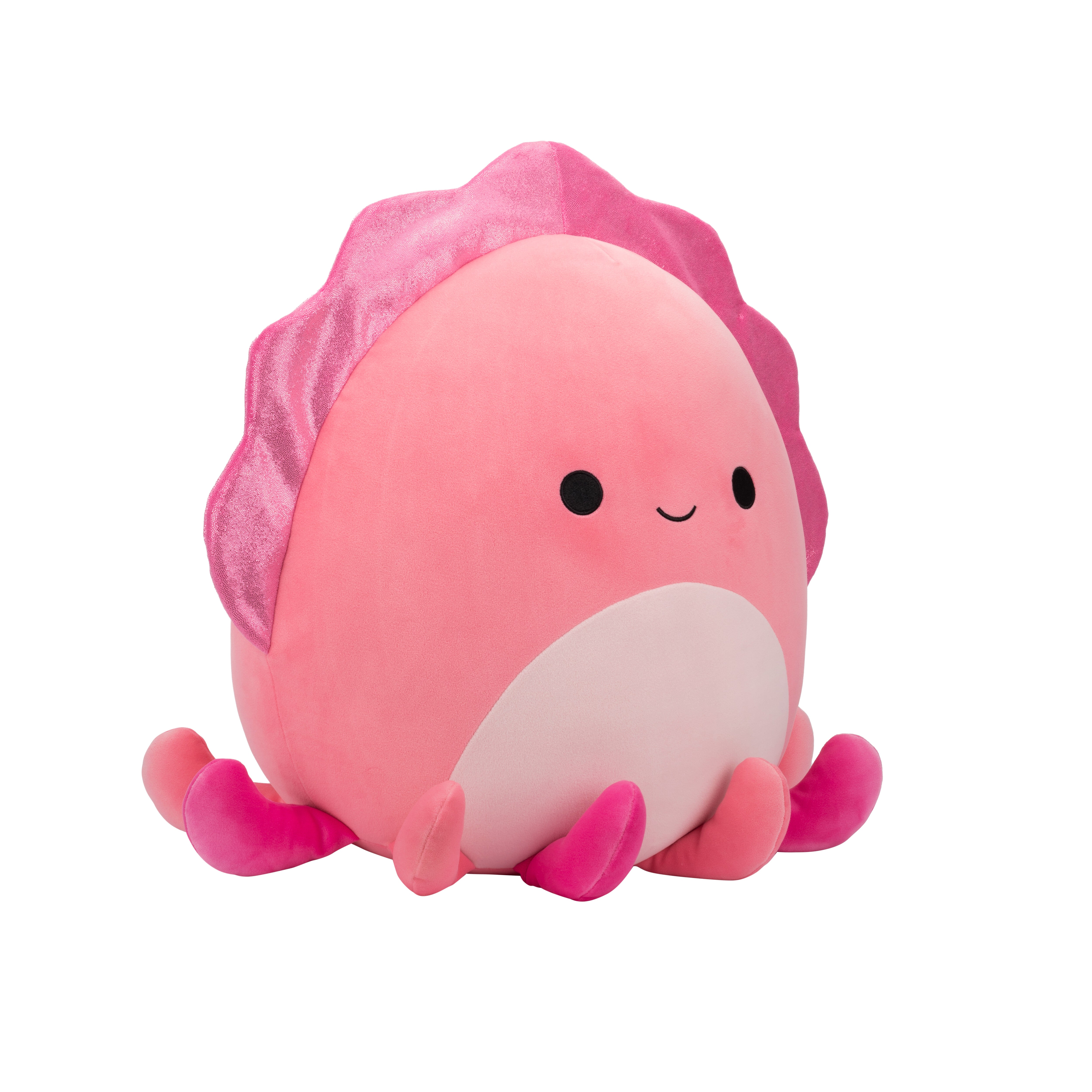 Original Squishmallows 16-Inch Auggie The Pink Cuttlefish