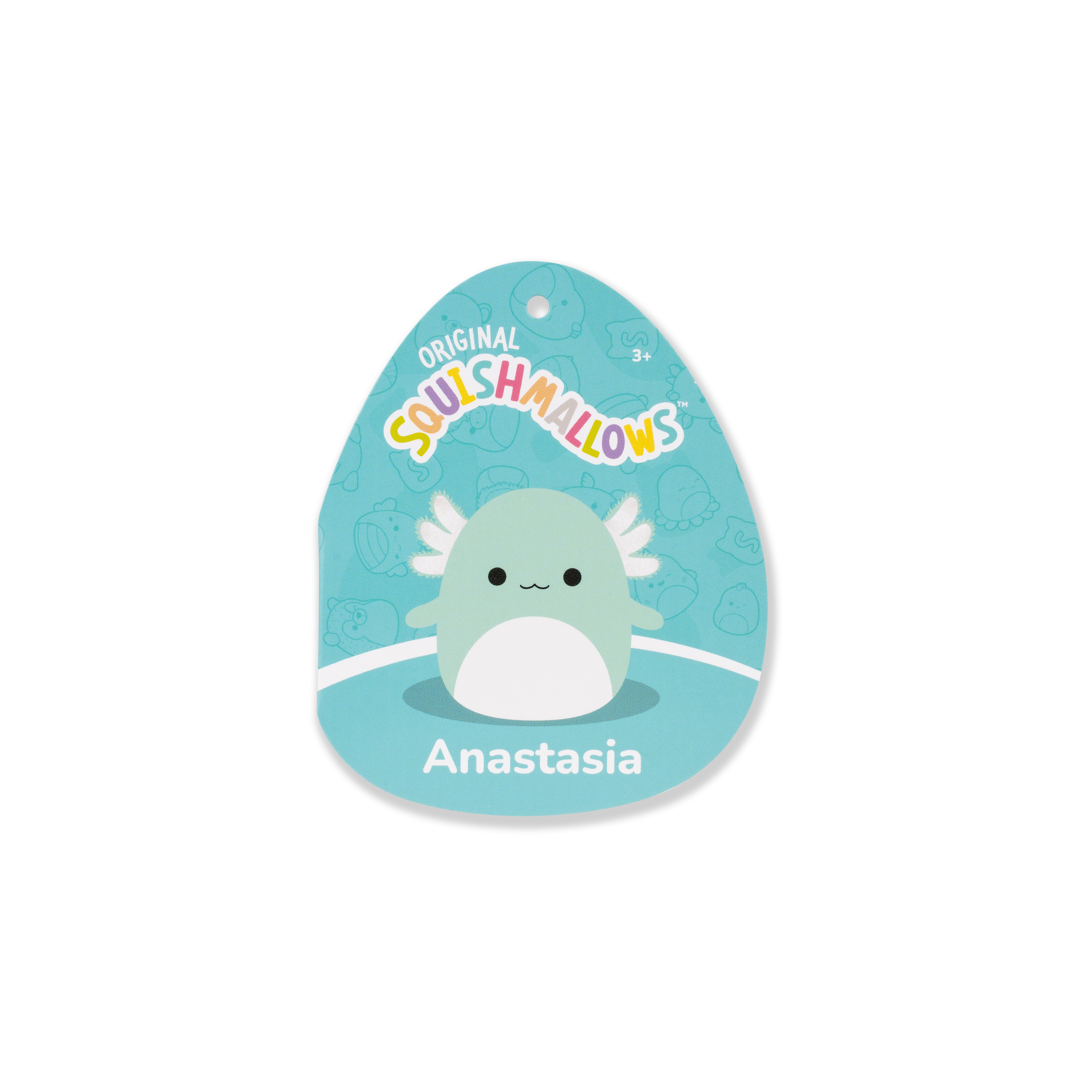 Squishmallows Original 12-Inch Anastasia The Teal Axolotl