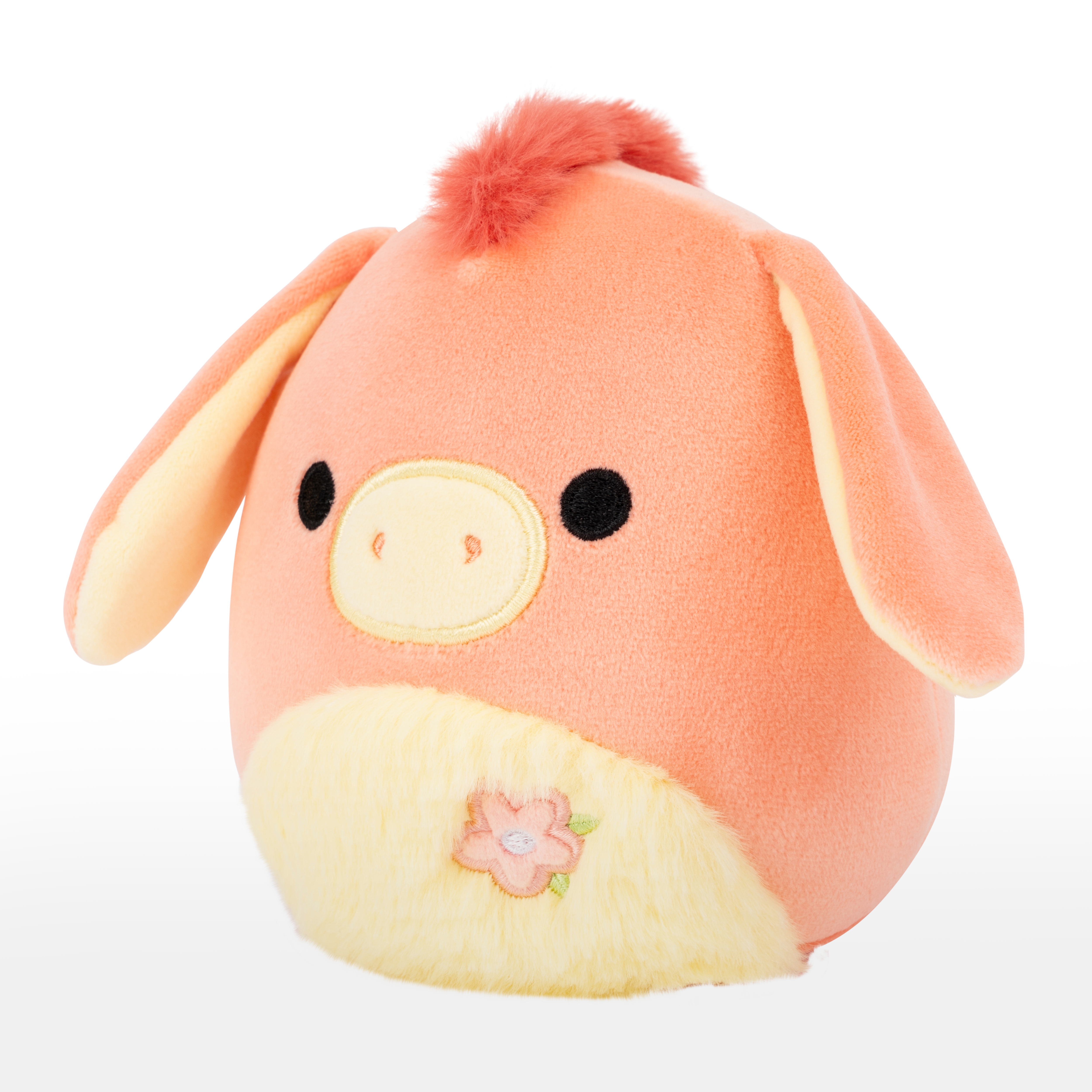 Original Squishmallows 7.5” Llewyn The Peach Donkey Plush