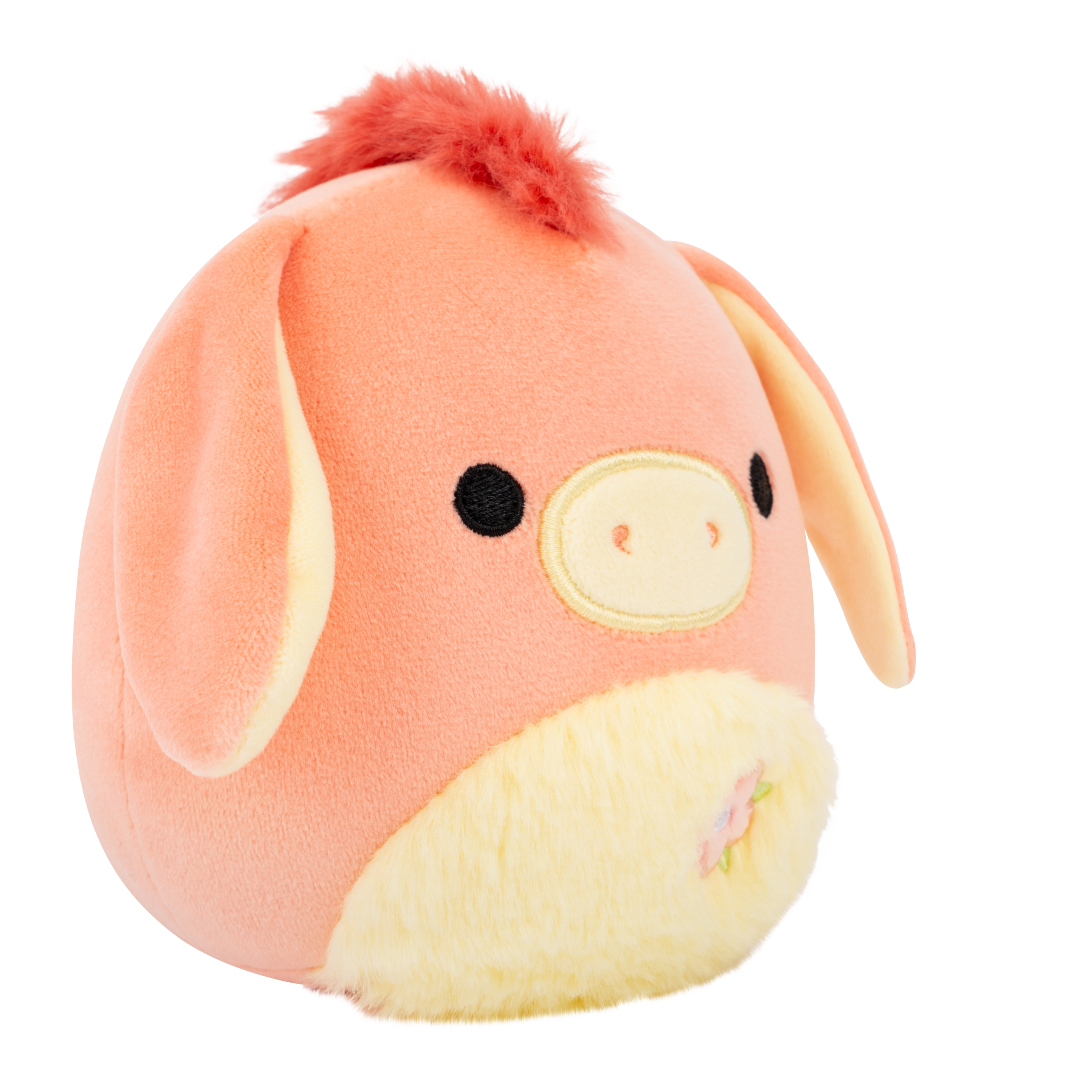 Original Squishmallows 7.5” Llewyn The Peach Donkey Plush