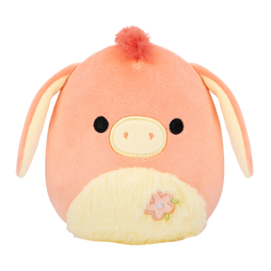 Original Squishmallows 7.5” Llewyn The Peach Donkey Plush