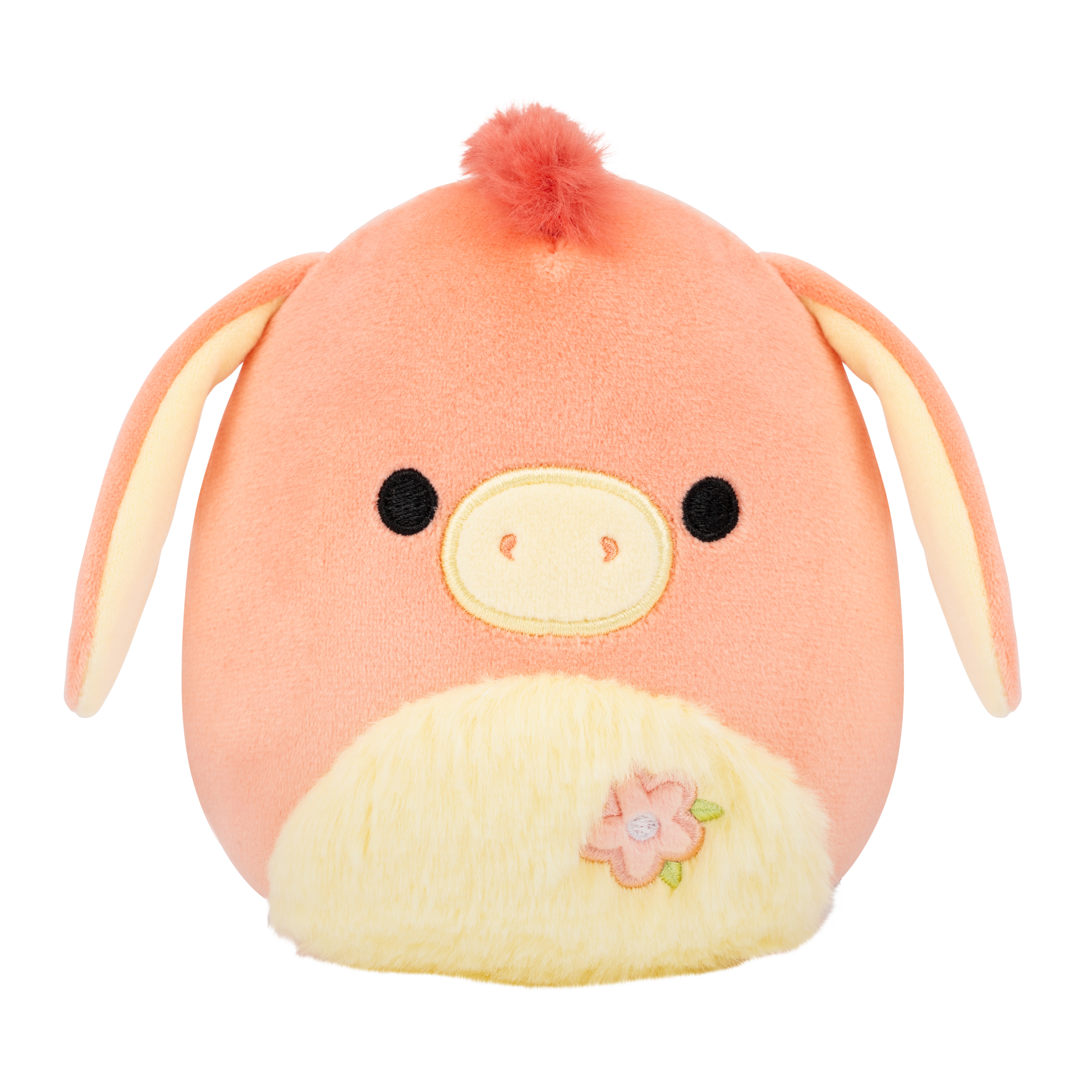 Original Squishmallows 7.5” Llewyn The Peach Donkey Plush
