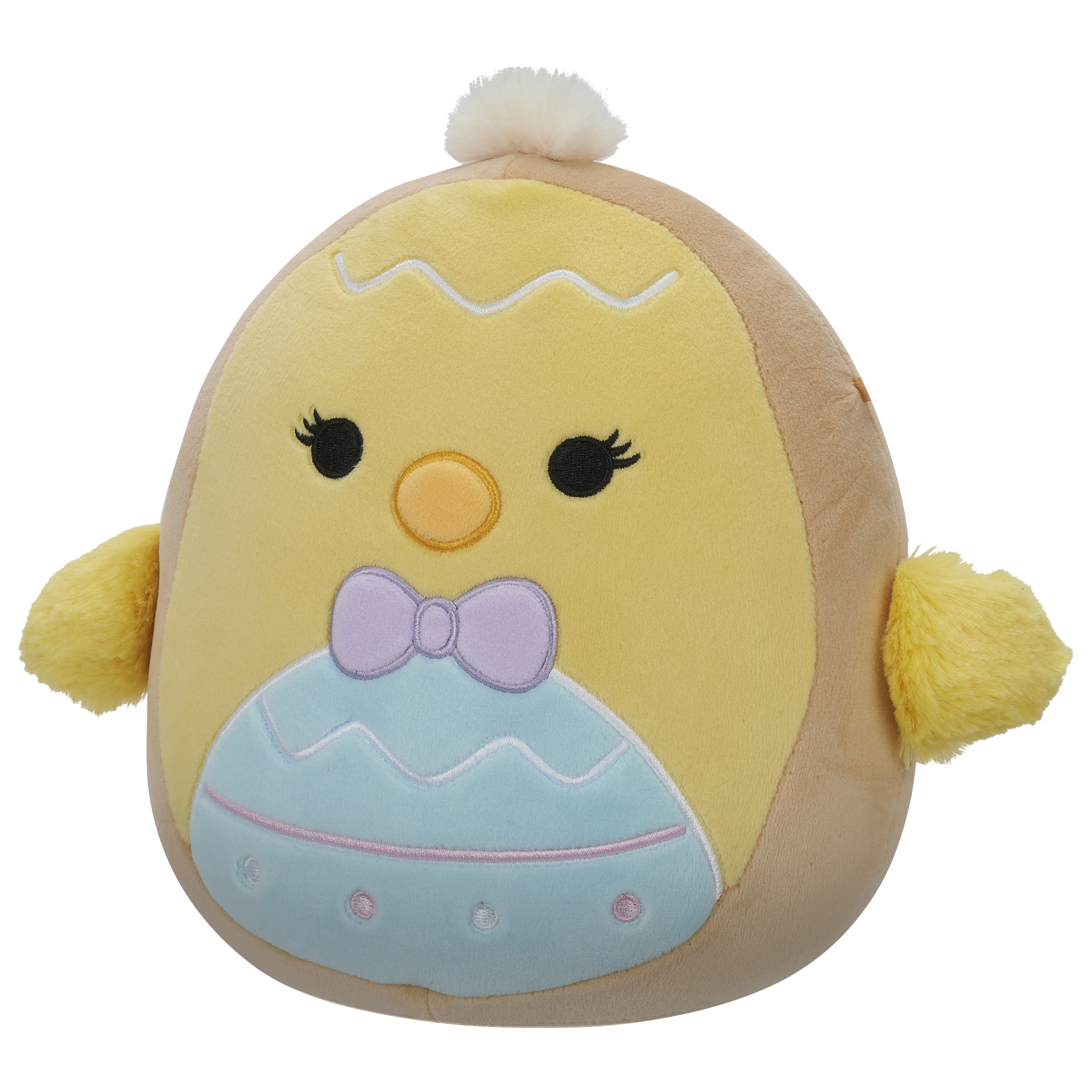 Original Squishmallows 7.5” Aimee Yellow Chick With Easter Cookie Design