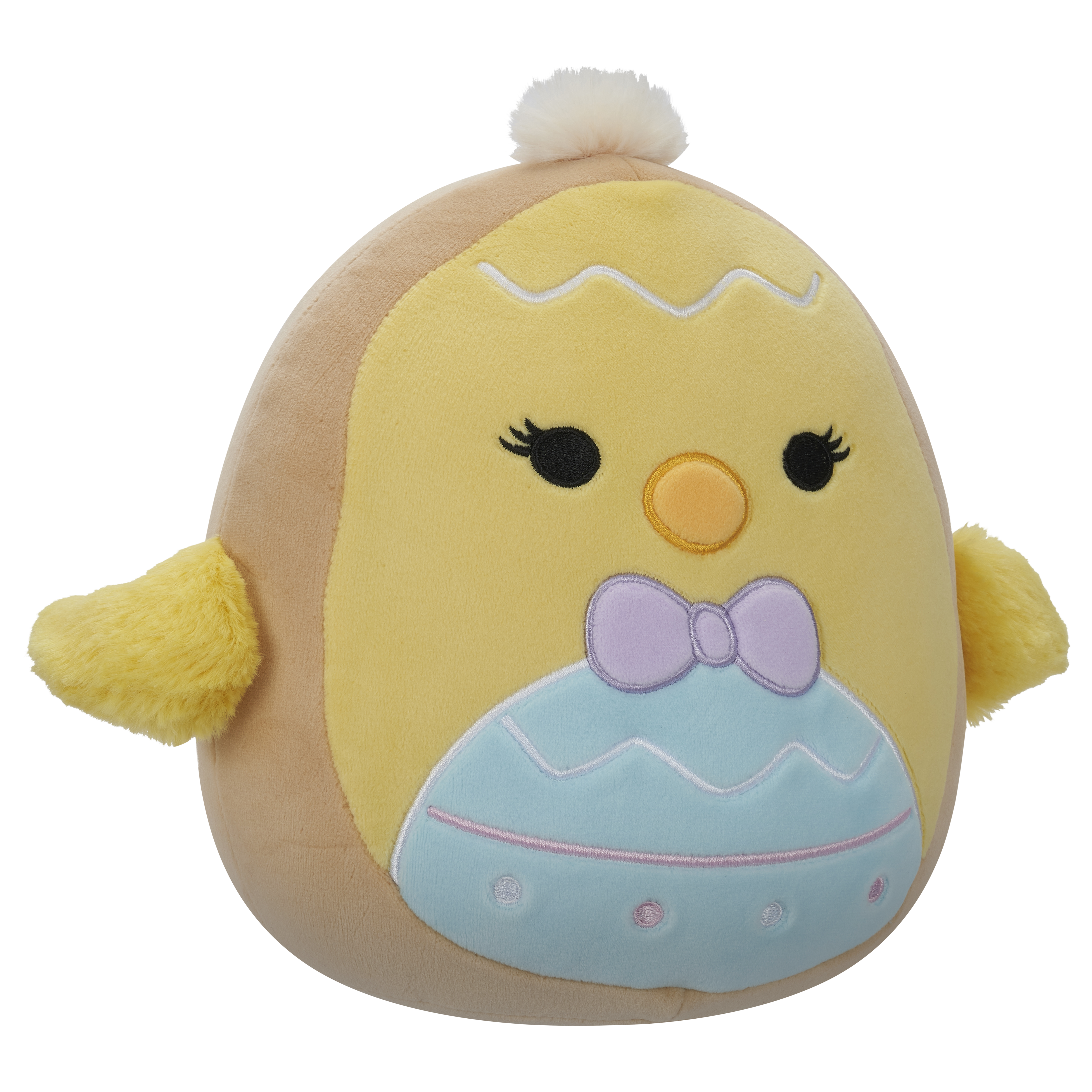 Original Squishmallows 7.5” Aimee Yellow Chick With Easter Cookie Design