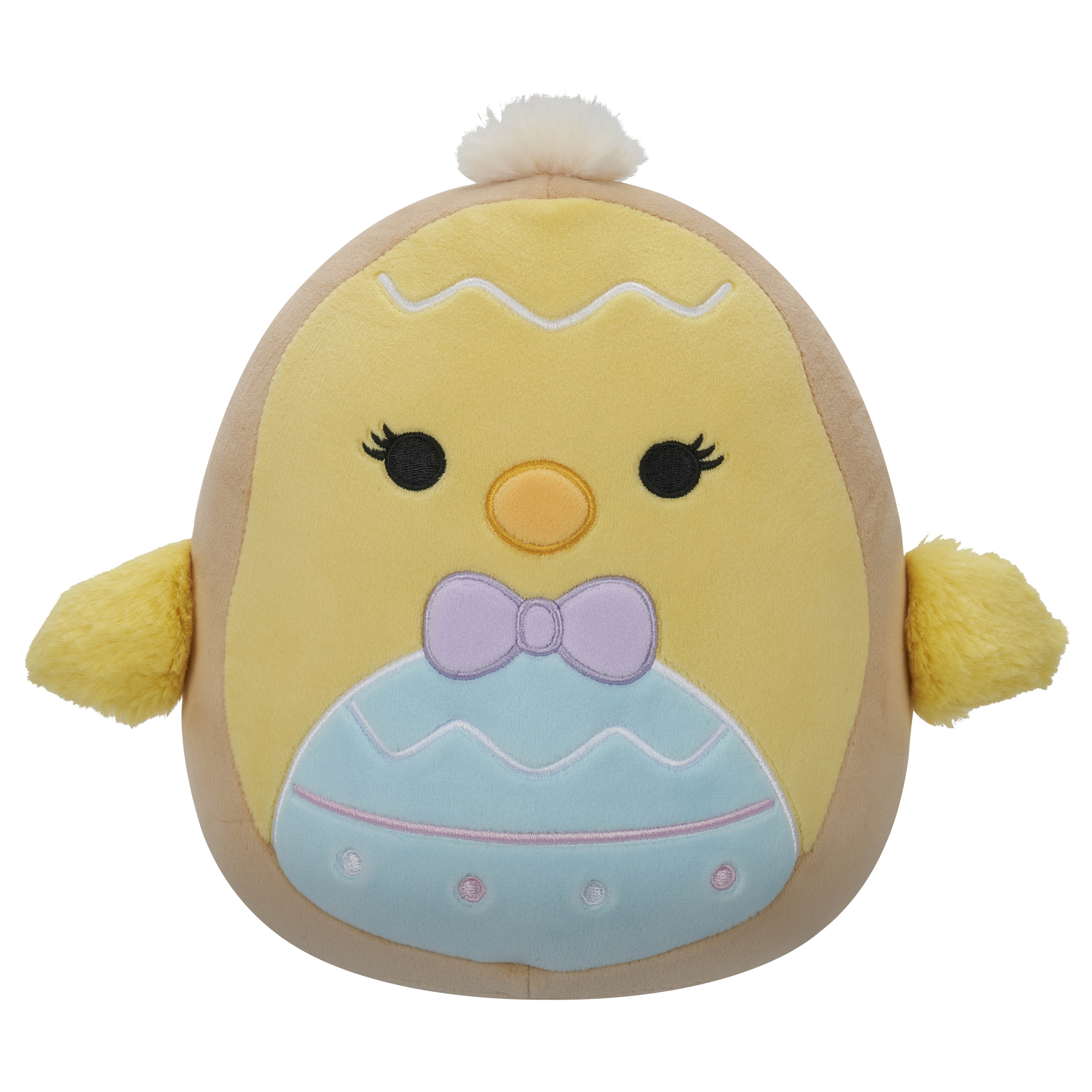 Original Squishmallows 7.5” Aimee Yellow Chick With Easter Cookie Design