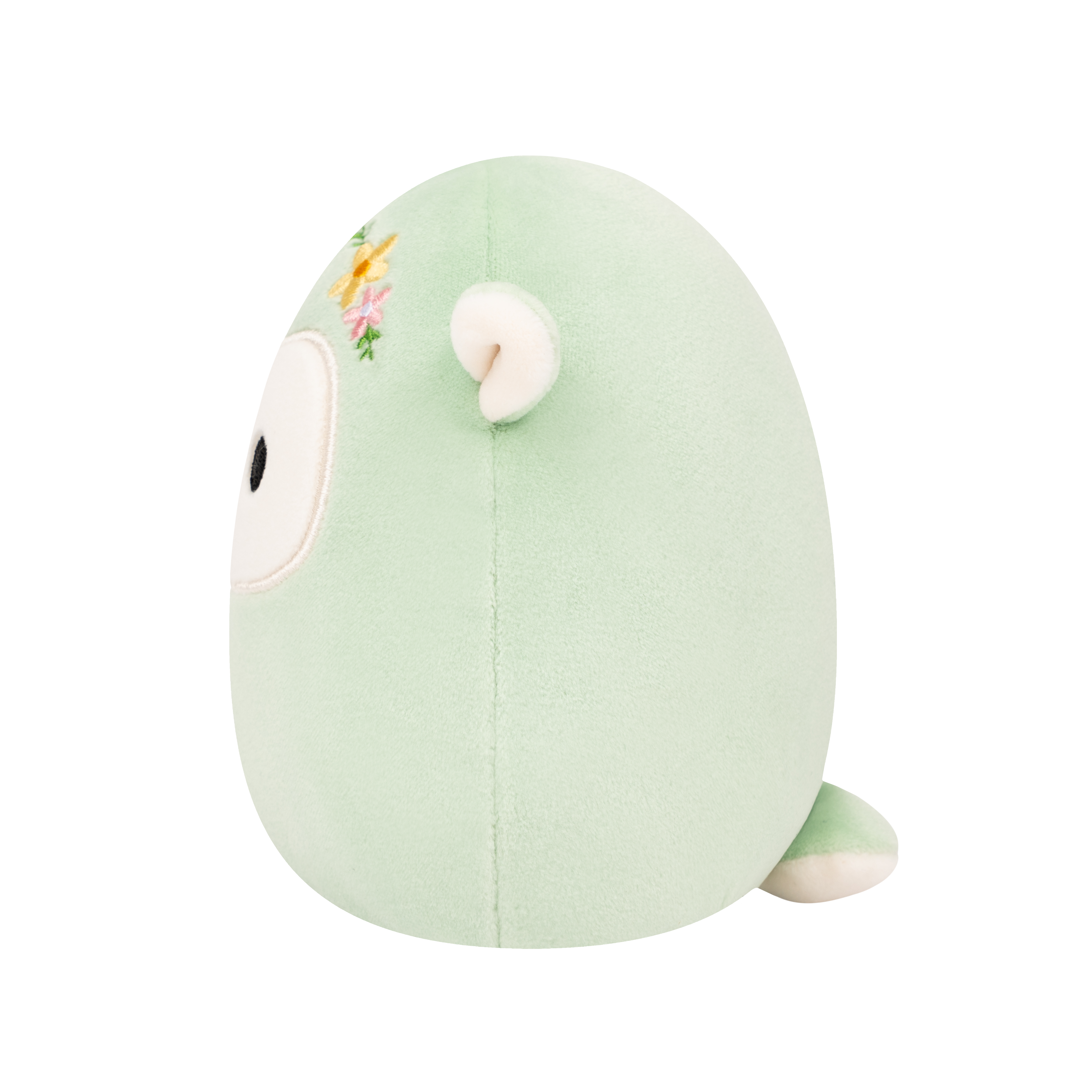 Original Squishmallows 7.5” Simi The Sage Green Lamb With Floral Hairpin
