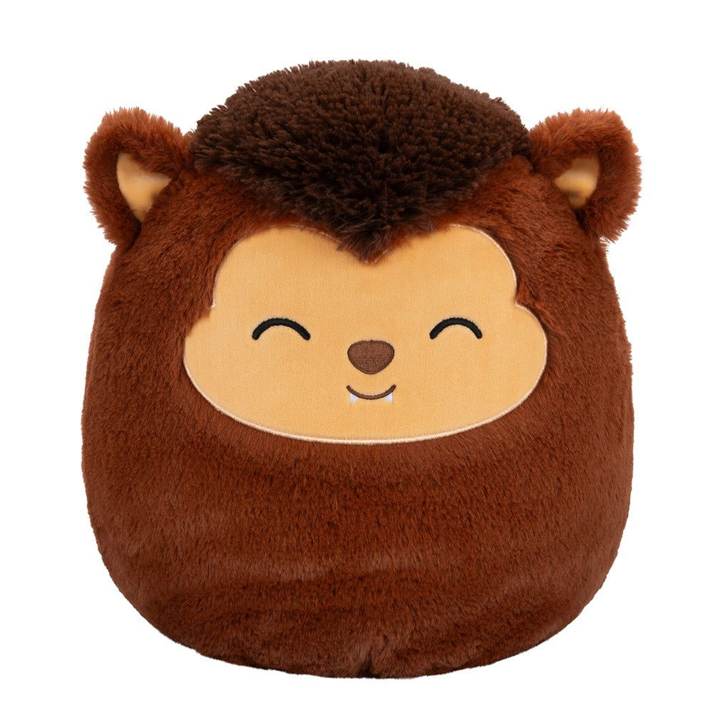 Original Squishmallows Fuzz-A-Mallows 12-Inch Wade The Brown Werewolf