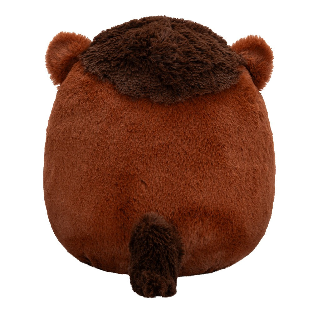 Original Squishmallows Fuzz-A-Mallows 12-Inch Wade The Brown Werewolf