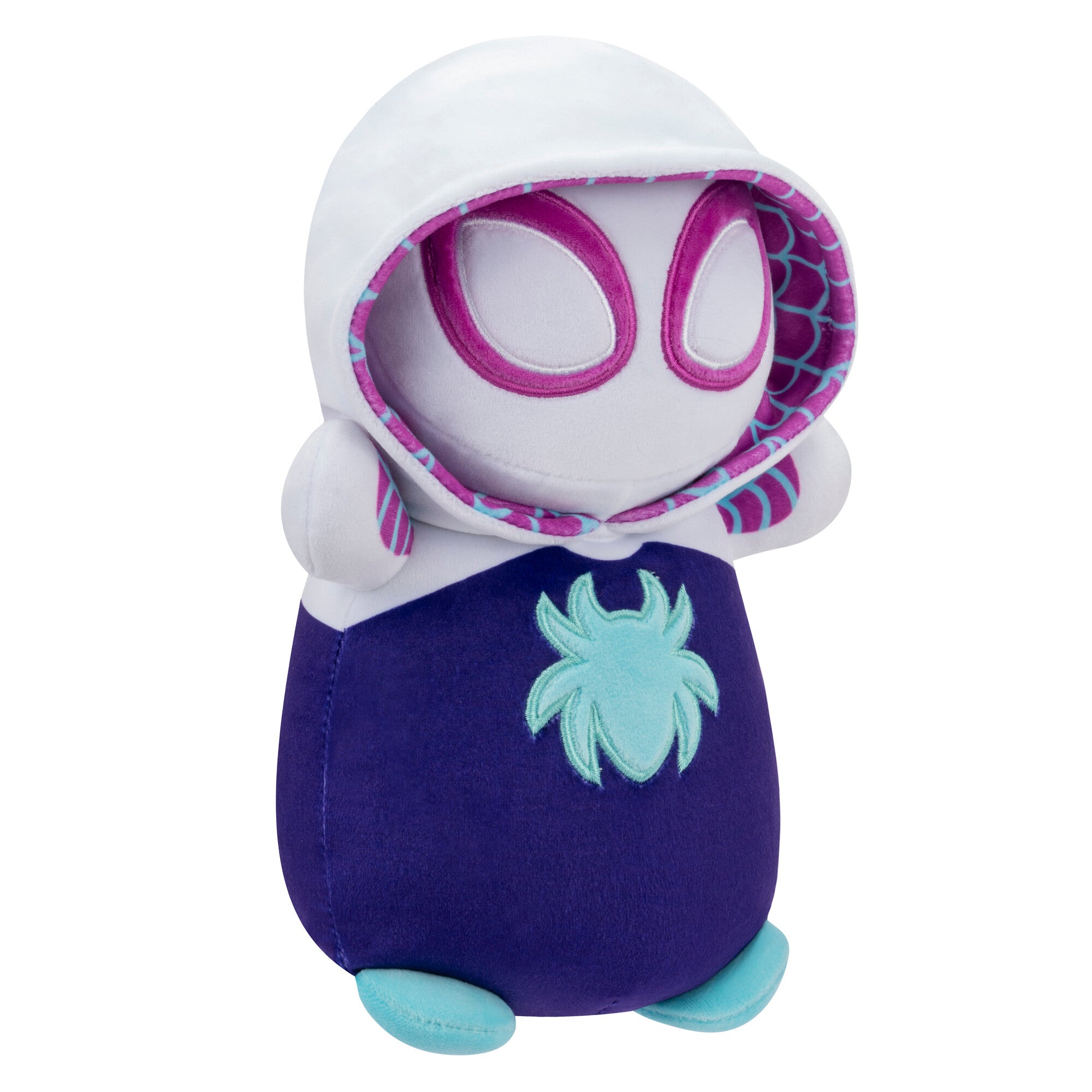 Squishmallows Original Marvel Spidey And His Amazing Friends 10-Inch Ghost Spider Hugmees