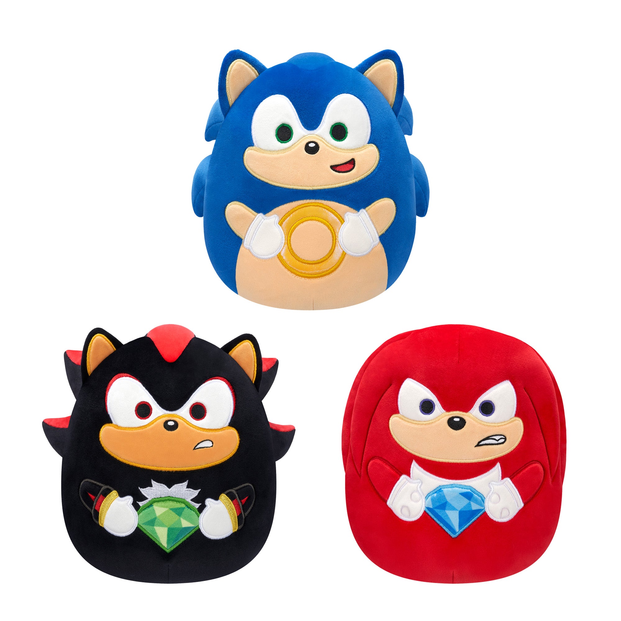 Squishmallows Original 8-Inch “Sonic The Hedgehog” Holding Elements Assortment