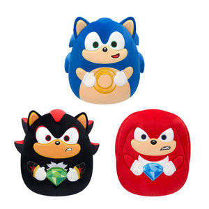 Squishmallows Original 8-Inch “Sonic The Hedgehog” Holding Elements Assortment
