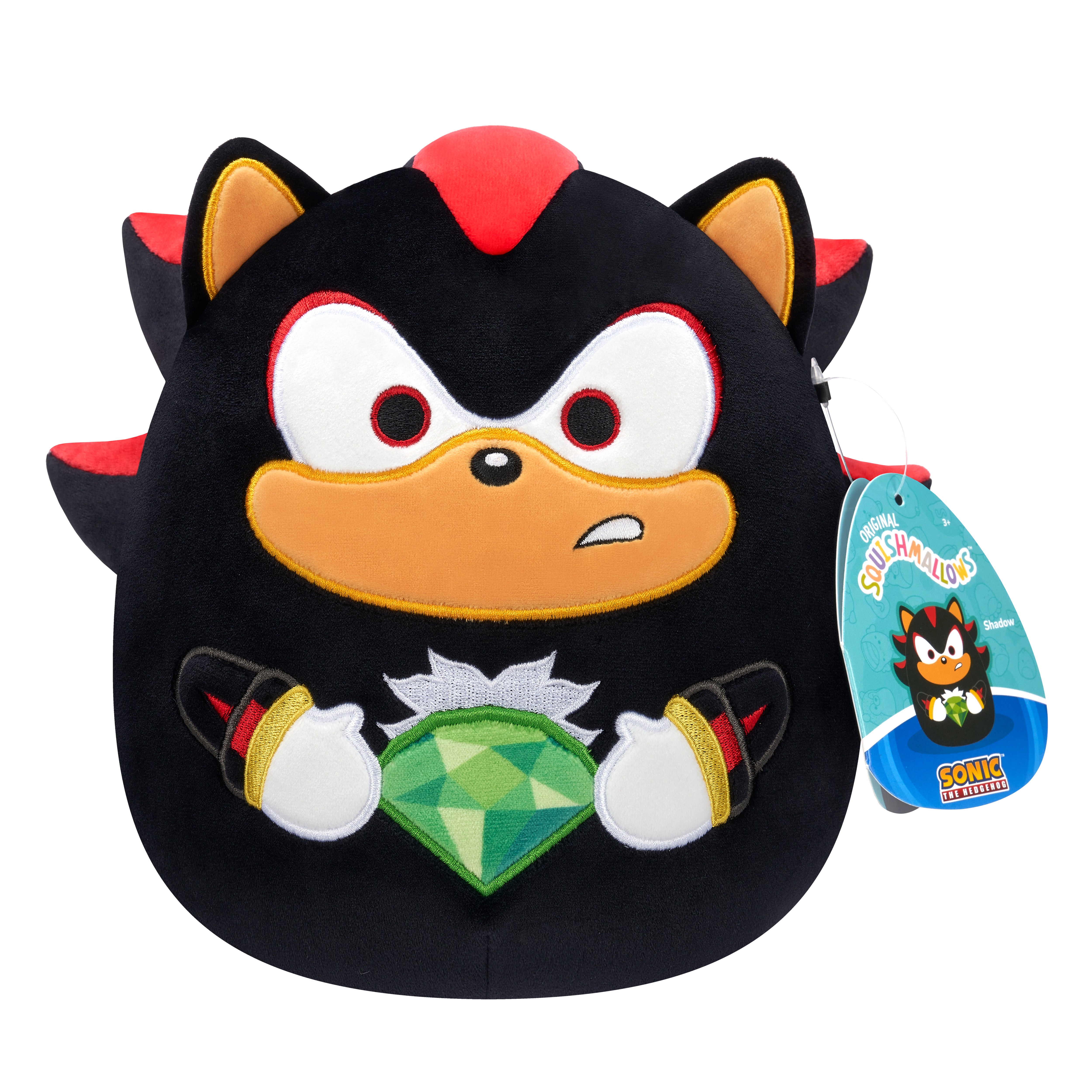 Squishmallows Original 8-Inch “Sonic The Hedgehog” Holding Elements Assortment