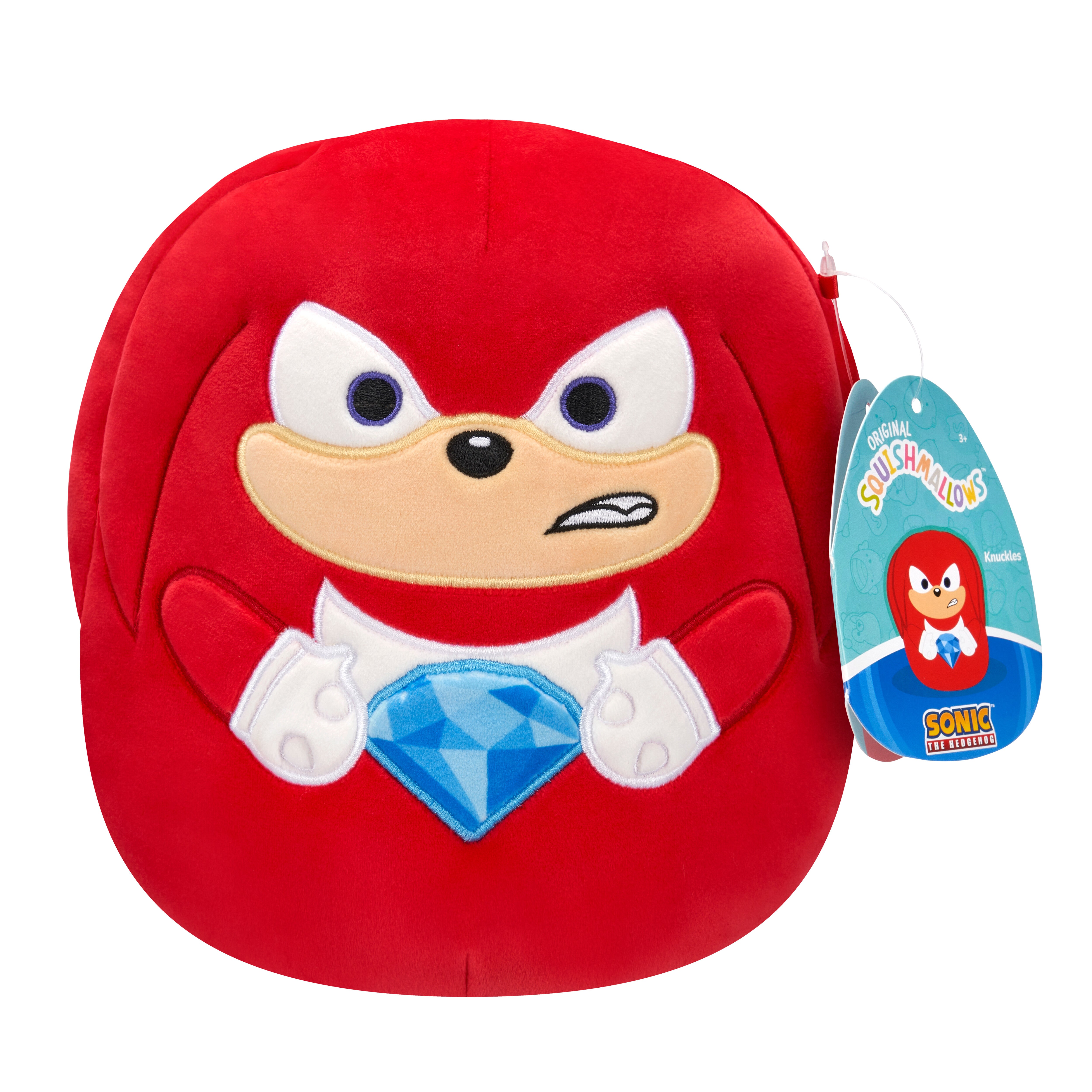 Squishmallows Original 8-Inch “Sonic The Hedgehog” Holding Elements Assortment