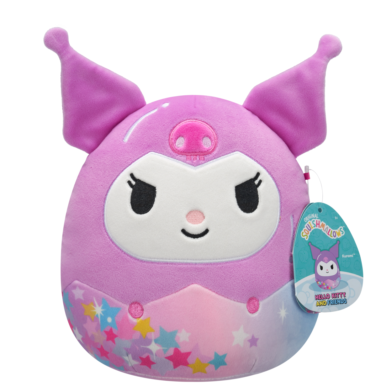 Squishmallows Original Sanrio 8-Inch Starshine Kuromi – Official Jazwares Plush