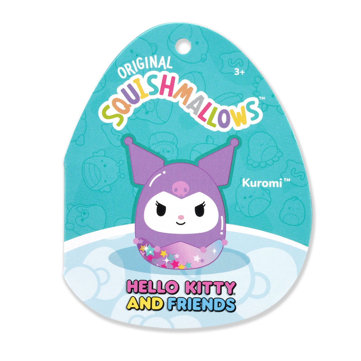 Squishmallows Original Sanrio 8-Inch Starshine Kuromi – Official Jazwares Plush
