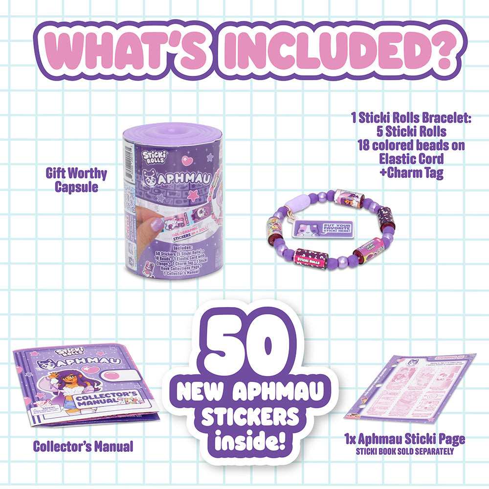 Sticki Rolls Aphmau Capsules