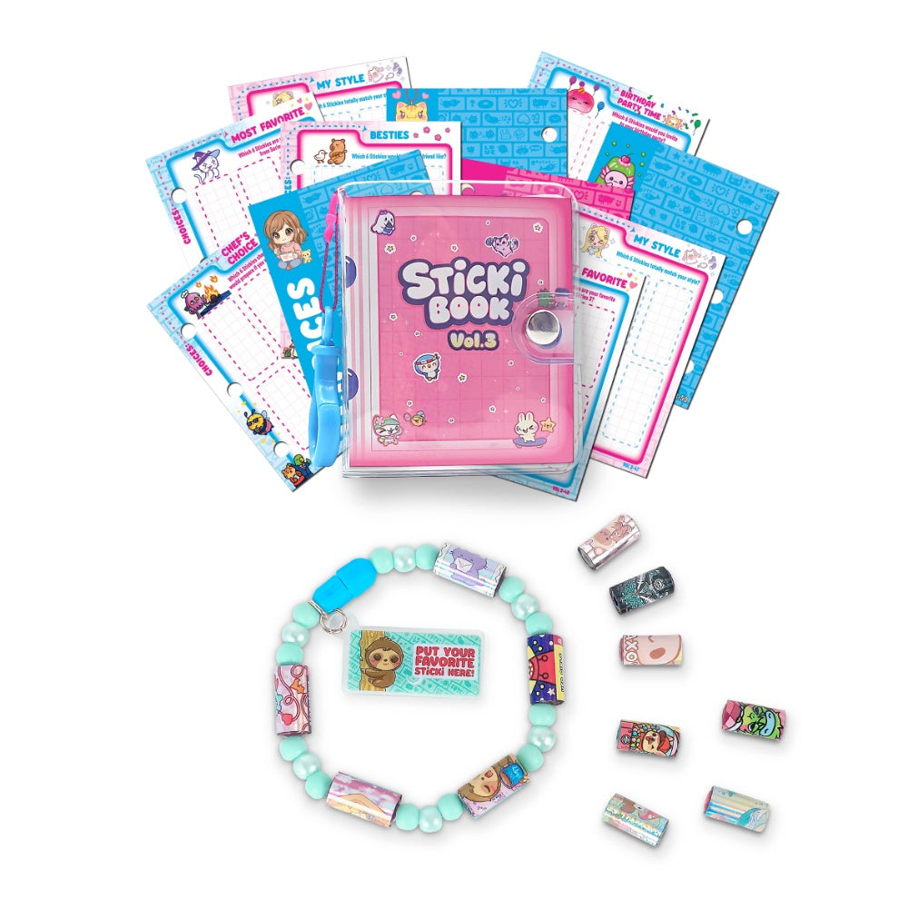 Sticki Rolls Sticki Book Series 3