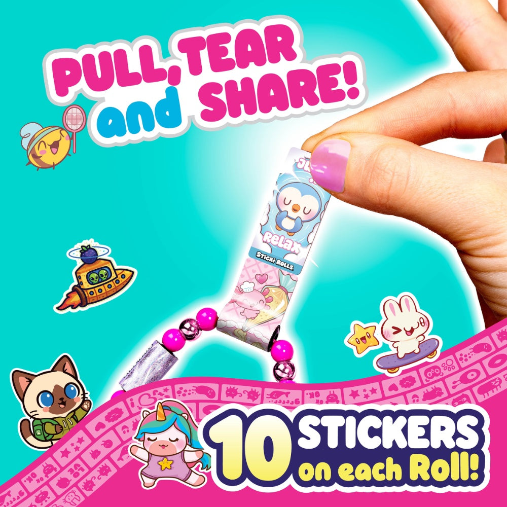 Sticki Rolls Sticki Book Series 3