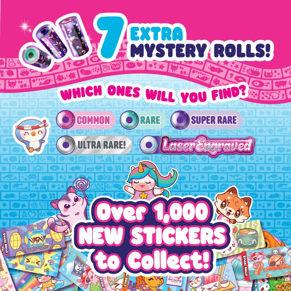 Sticki Rolls Sticki Book Series 3
