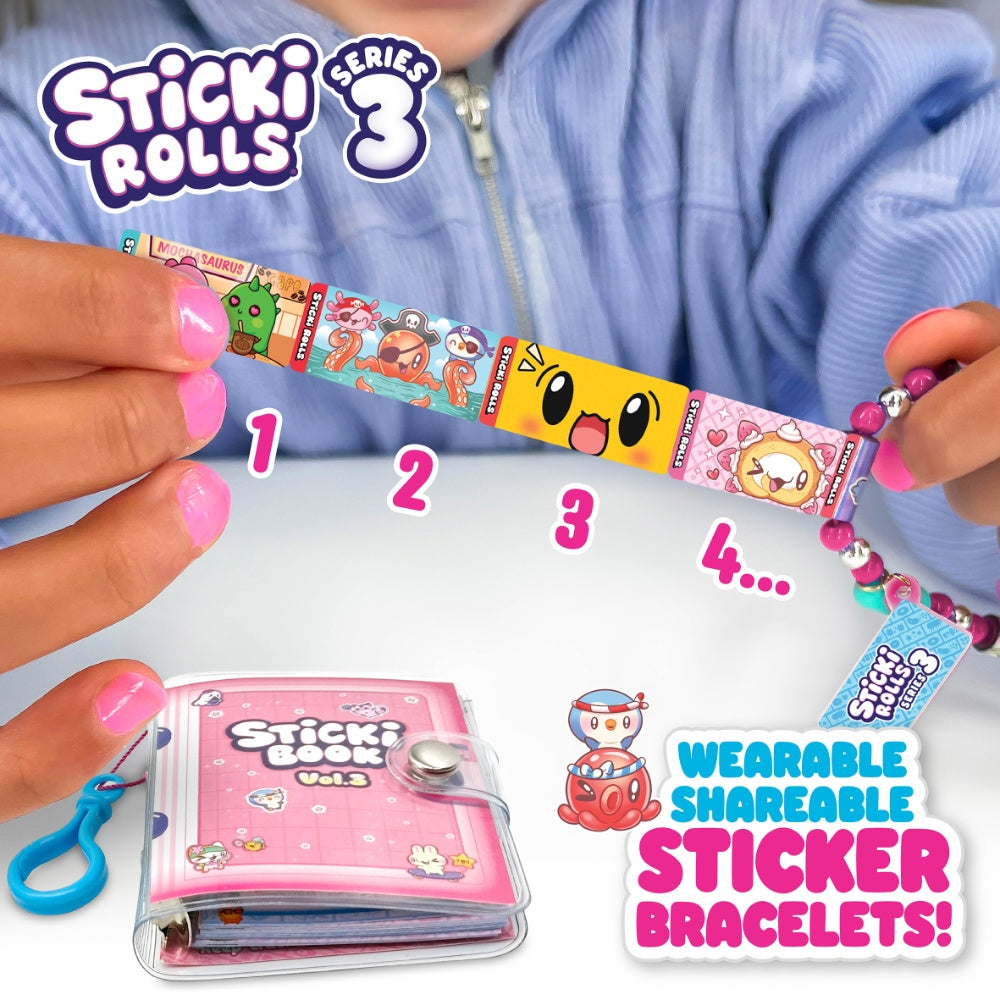 Sticki Rolls Sticki Book Series 3
