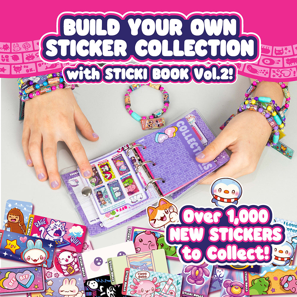 Sticki Rolls Sticki Book Series 2
